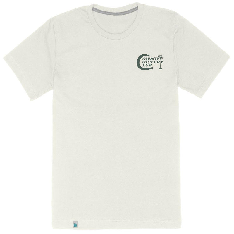 Sendero Cowboy Country Club T-Shirt - Vintage White
