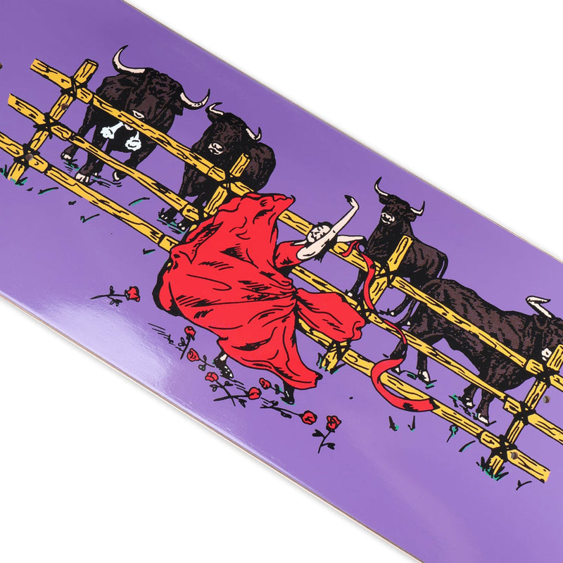 Passport You’re Making Me Nervous Red Flag Skateboard Deck - 8.25