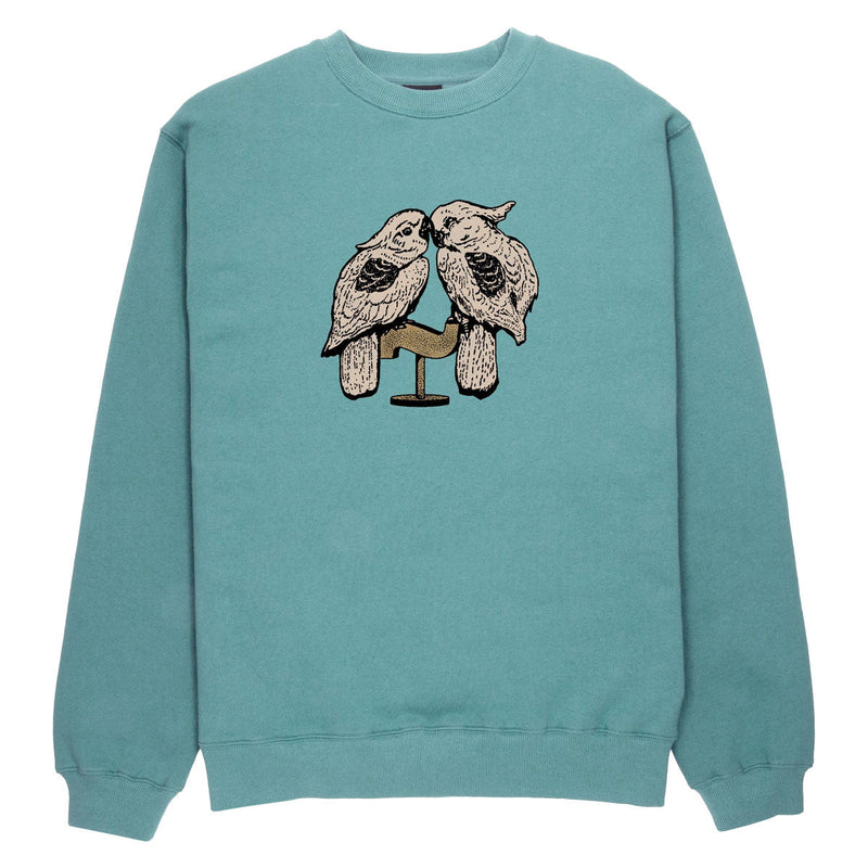 Passport Nesting Sweatshirt - Washed Out Teal