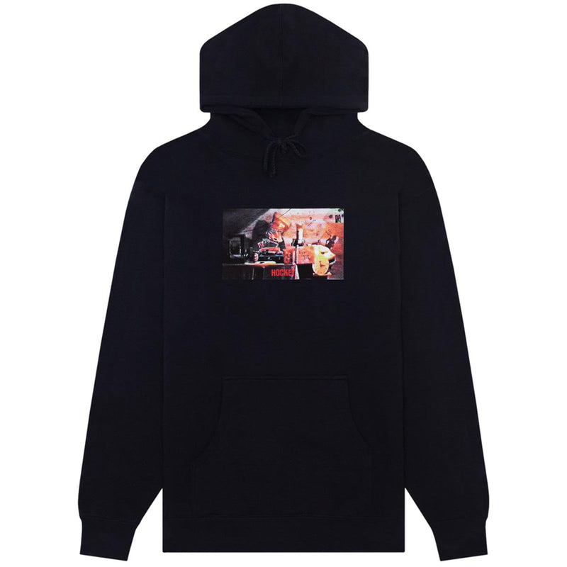 Hockey DJ Baghead Hoodie - Black