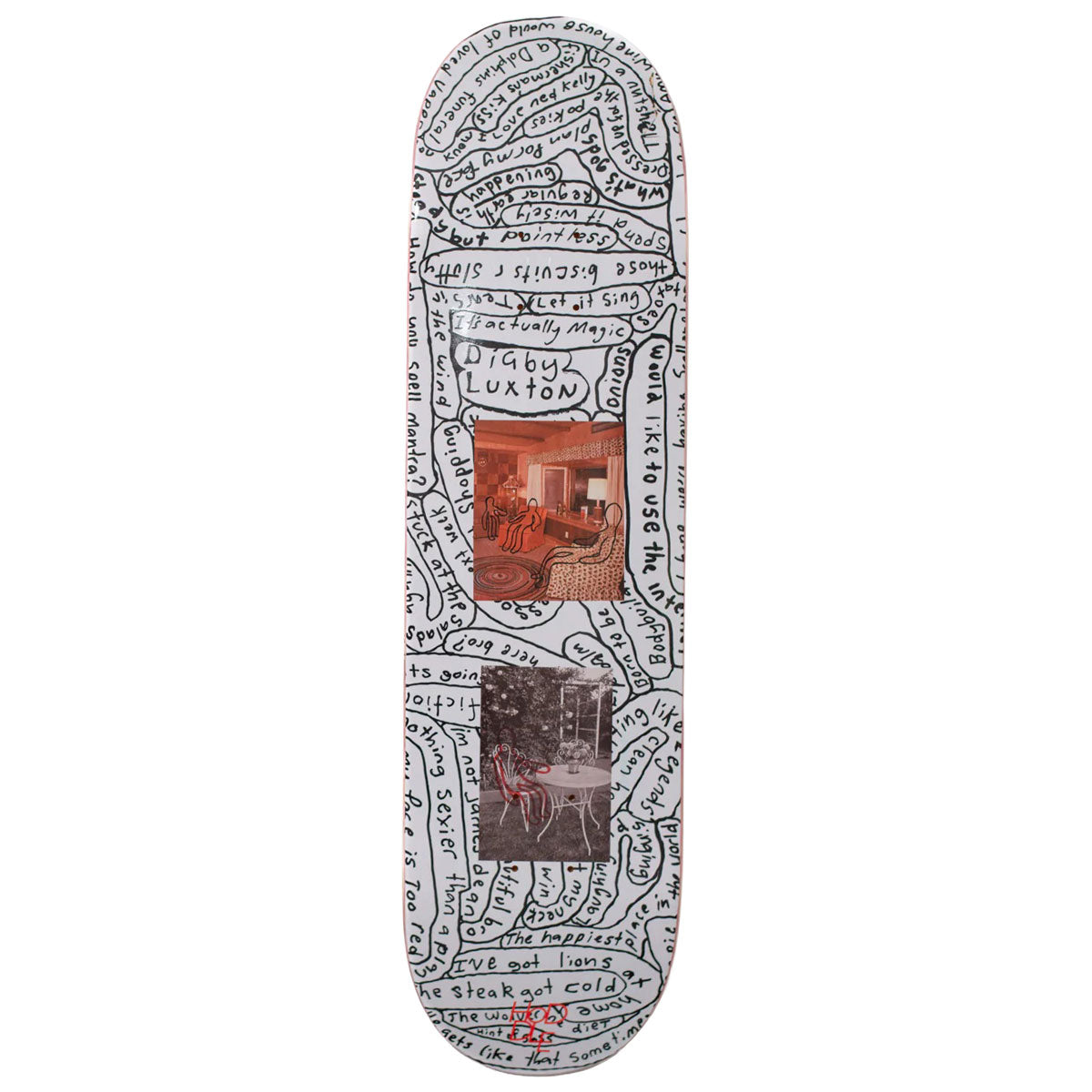 Hoddle Luxton Banter Skateboard Deck - 8.38
