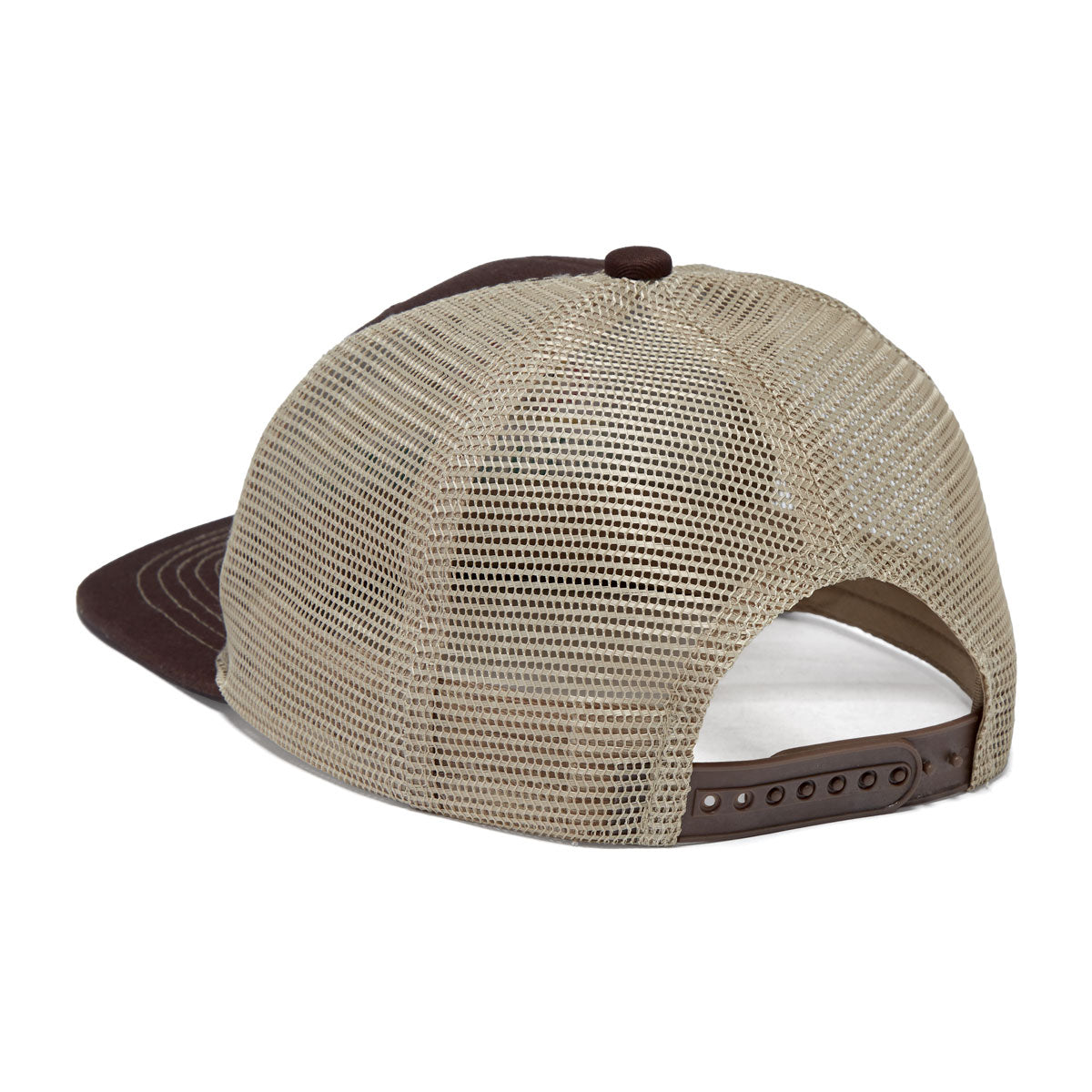 Bronze 56k Path Trucker Mesh Hat - Brown/Khaki image 2