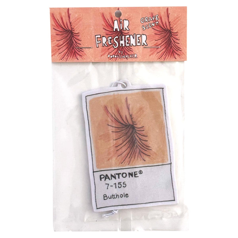 Porous Walker Butthole Pantone 2 Pack Of Air Fresheners
