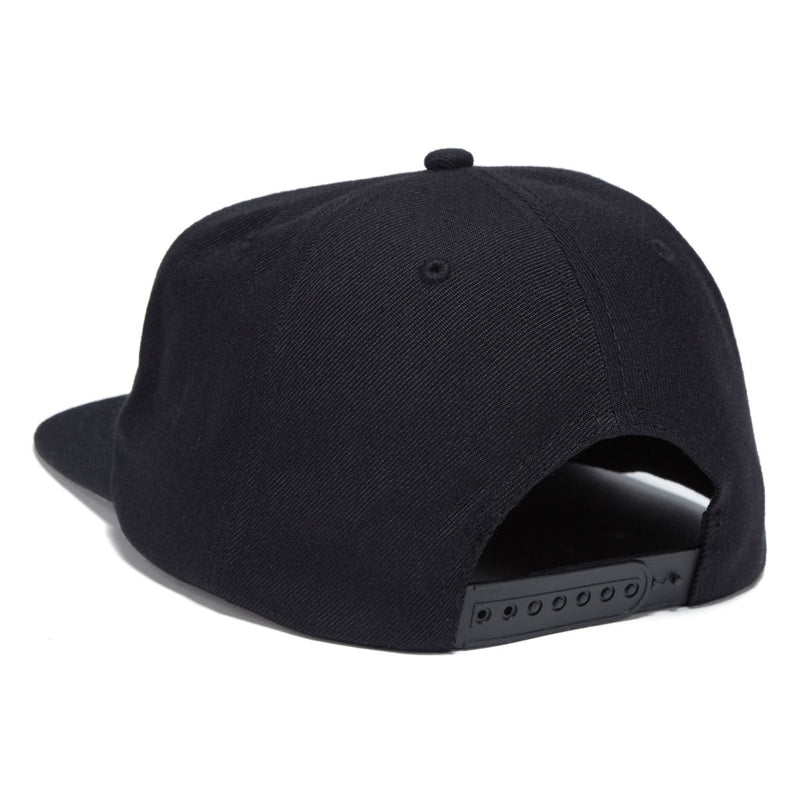 Baker Arch Logo Snapback Hat - Black