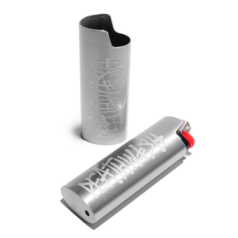 Deathwish Stay Lit Lighter Holder - Silver