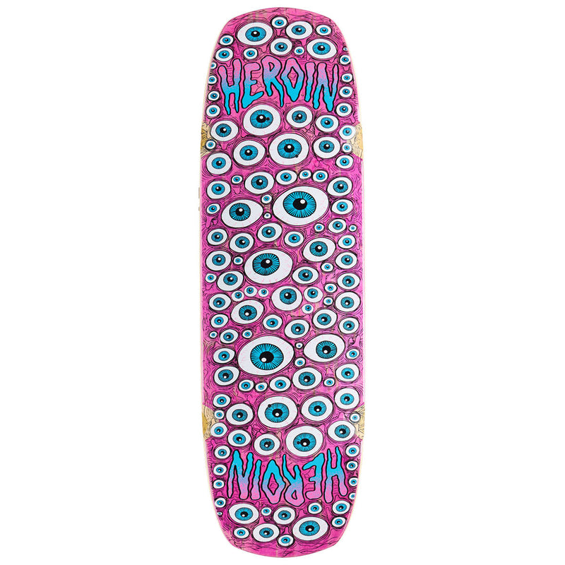 Heroin Seeing Double Shovel Skateboard Deck - 9.50