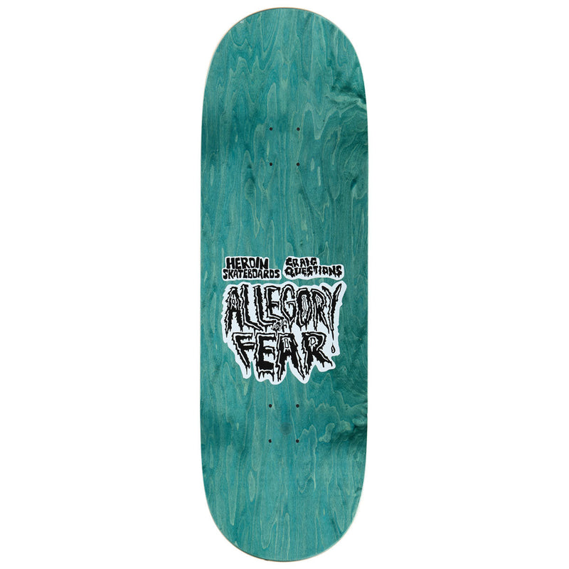 Heroin Craig Questions Allegory Of Fear Skateboard Complete - 10.00