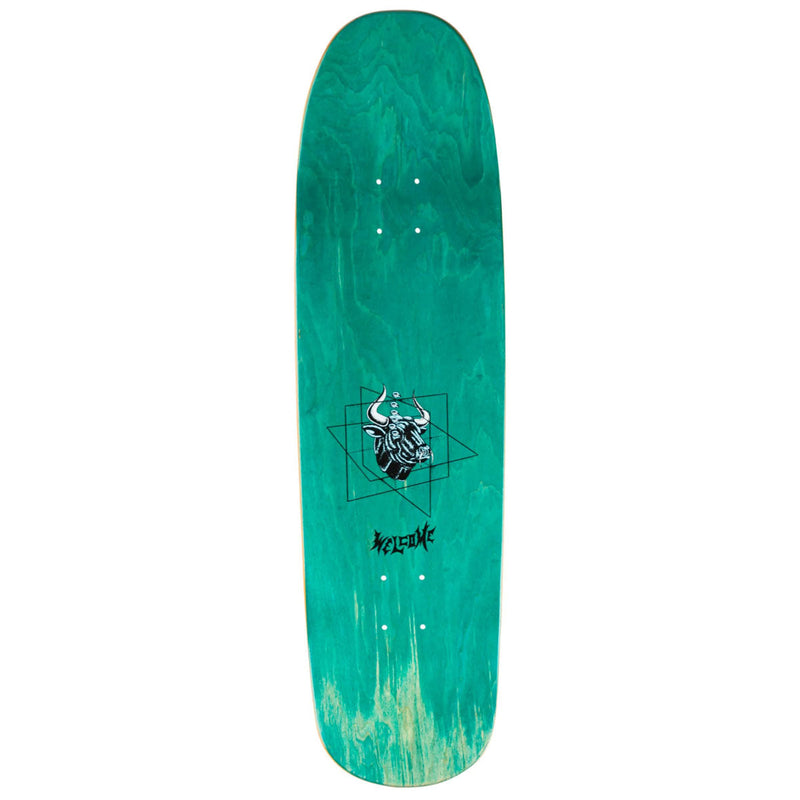 Welcome Matador Jake Yanko On A Panther Skateboard Deck - White - 9.00