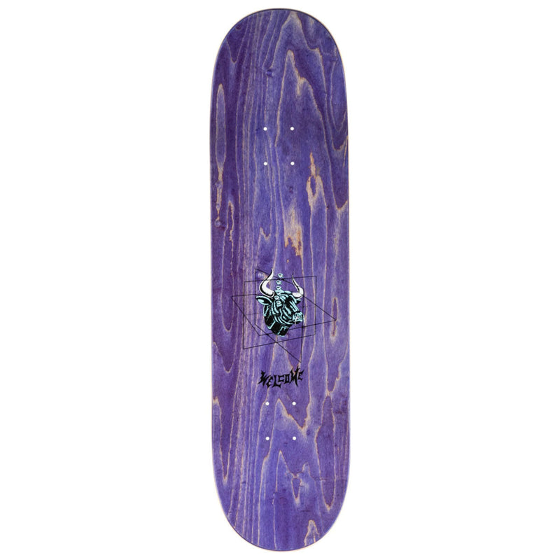 Welcome Matador Jake Yanko Skateboard Deck - White - 8.50