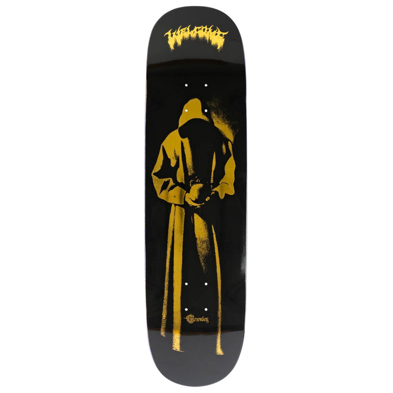Welcome Contemplation Ryan Townley On An Enenra Skateboard Deck - Black/Gold Foil - 8.50