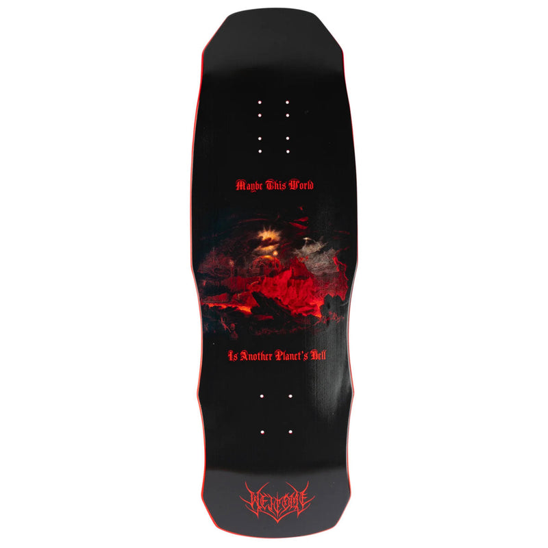 Welcome Depths On A Dark Lord Skateboard Deck - Red Dip - 9.85