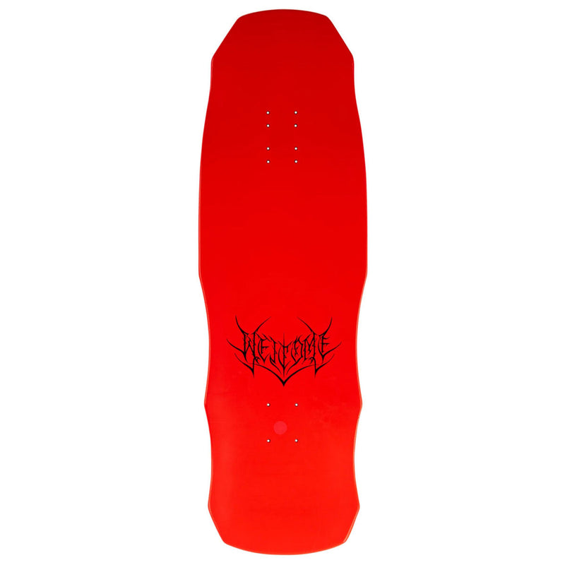 Welcome Depths On A Dark Lord Skateboard Deck - Red Dip - 9.85
