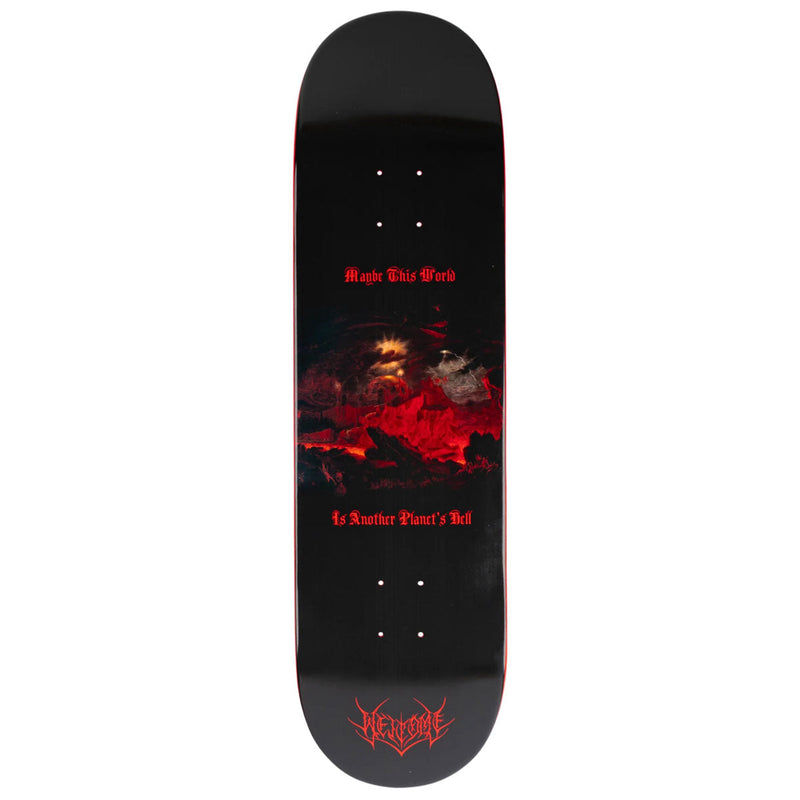 Welcome Depths Skateboard Deck - Red Dip - 8.75