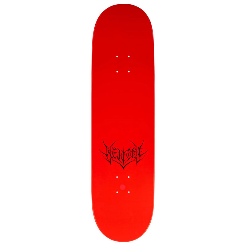 Welcome Depths Skateboard Deck - Red Dip - 8.75