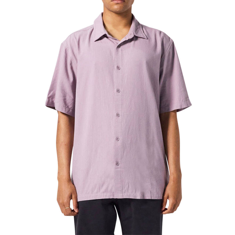 Former Vivian Herringbone Shirt - Mauve