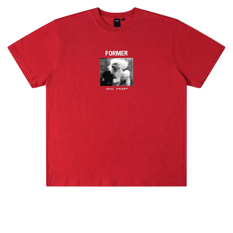 Former War Poodle T-Shirt - Red