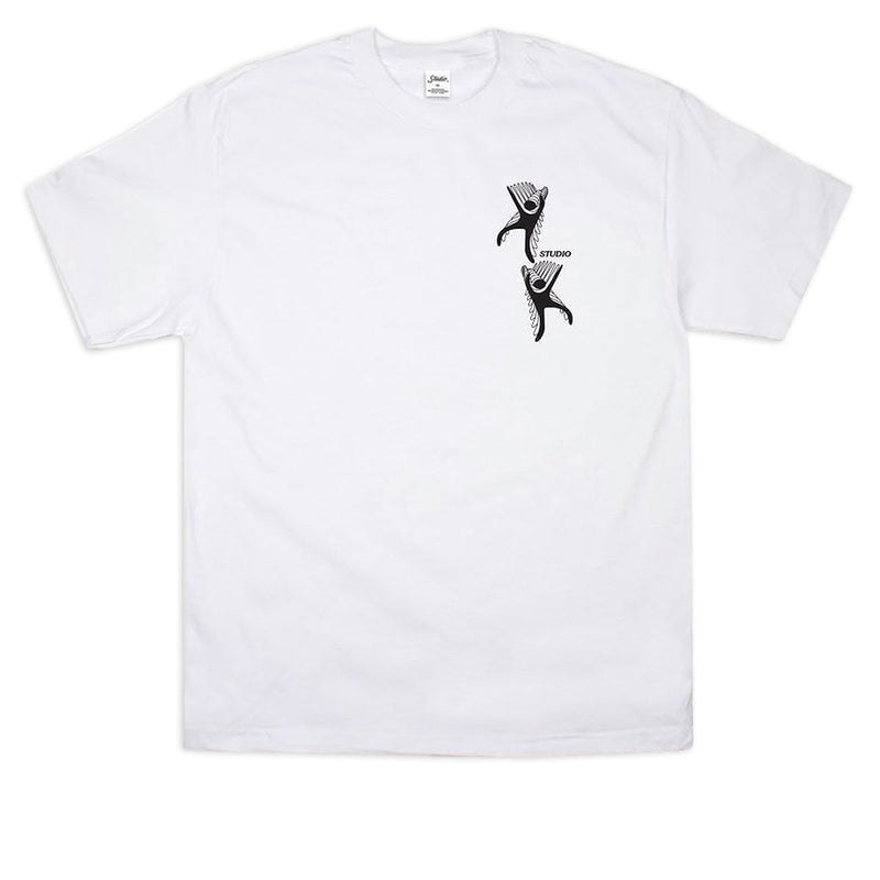 Studio Body Roll T-Shirt - White