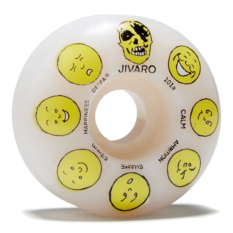 Jivaro Cashd 101a Skateboard Wheels - 52mm