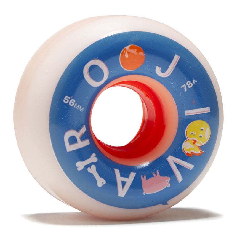 Jivaro Emoji-varo 78a Skateboard Wheels - 56mm - Salmon
