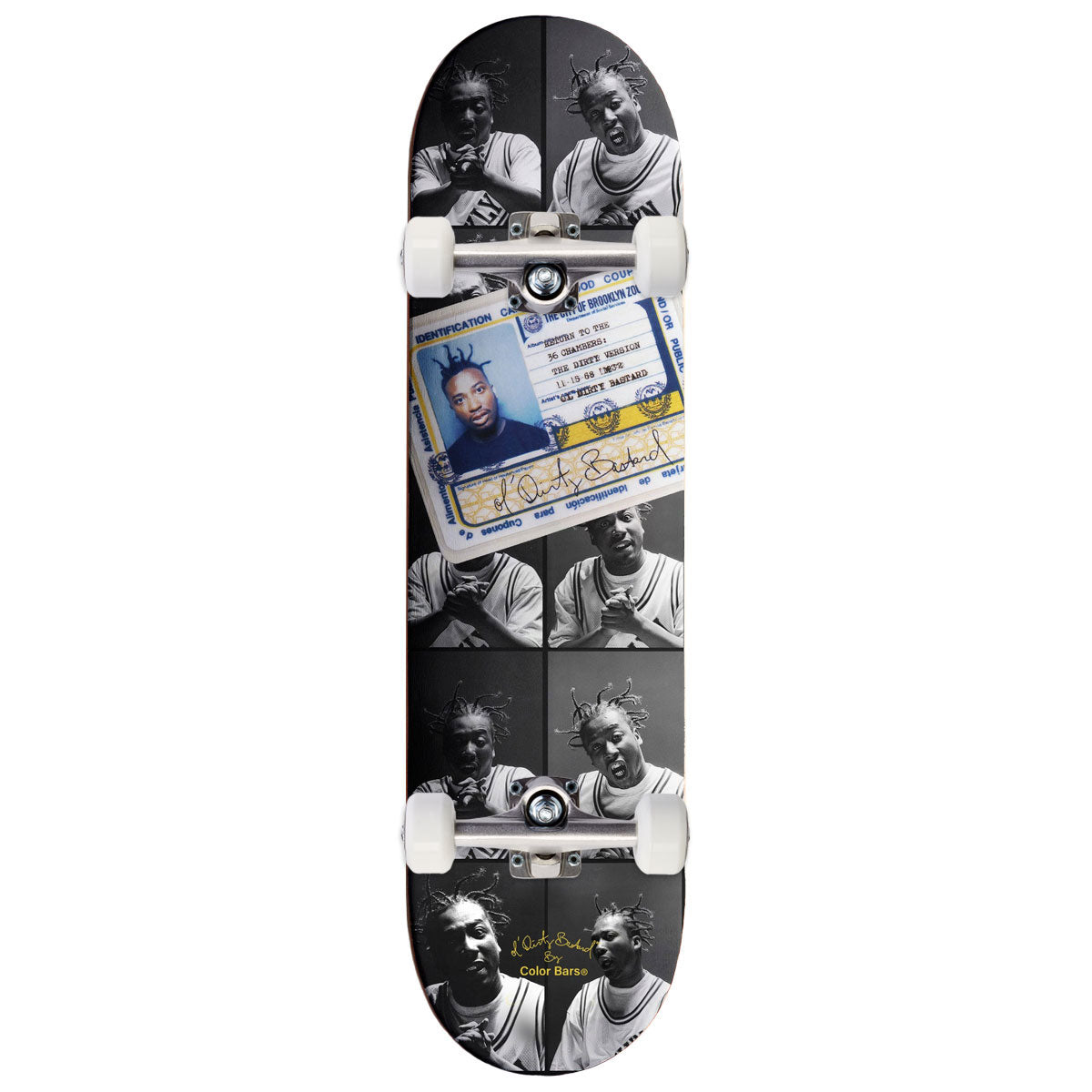 Color Bars x ODB ID Card Skateboard Complete - 8.25