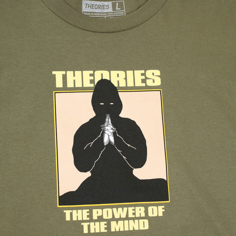 Theories Power Of The Mind T-Shirt - Olive