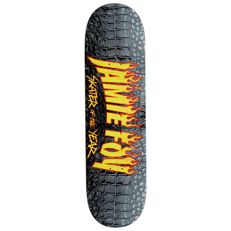 Deathwish Jamie Foy SOTY 2024 Skateboard Deck - Black - 8.50