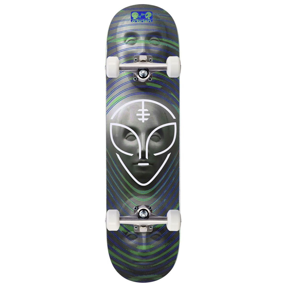 Alien Workshop OBrien Watcher Skateboard Complete - Green - 8.00