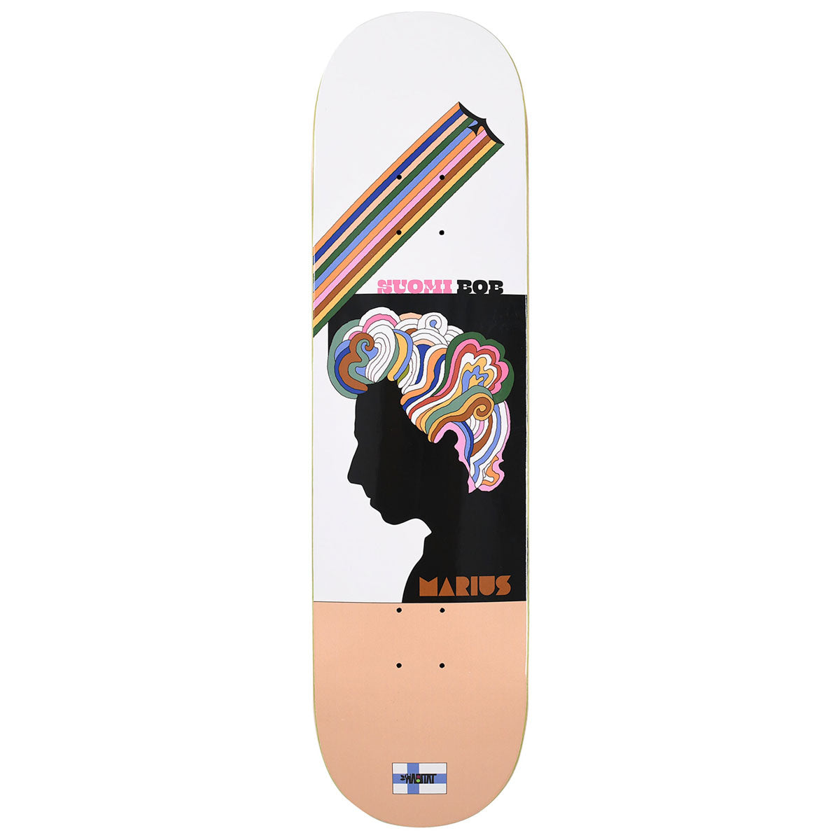 Habitat Syvanen Suomi Bob Skateboard Deck - 8.25