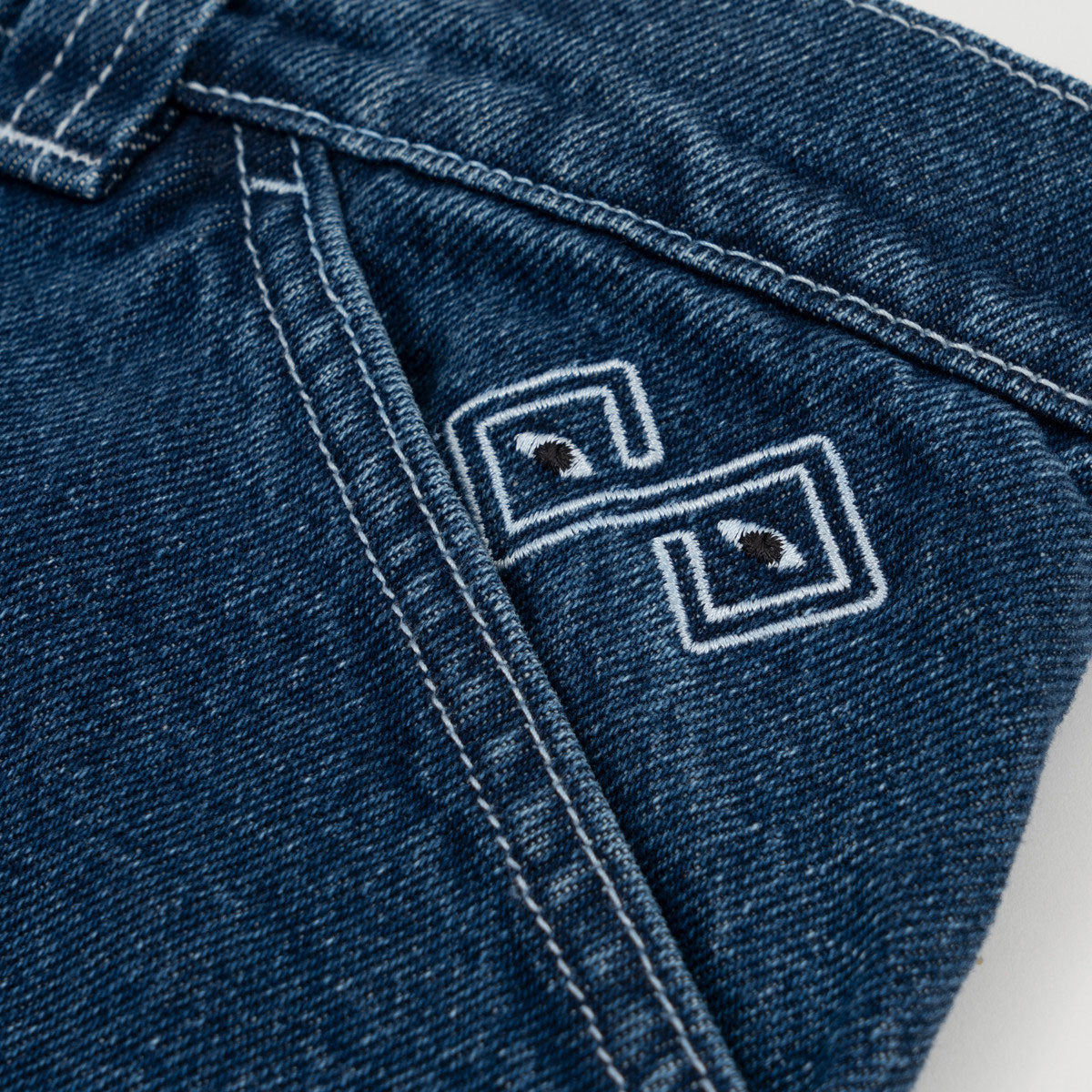 Magenta Ledge Denim Jeans - Blue image 3