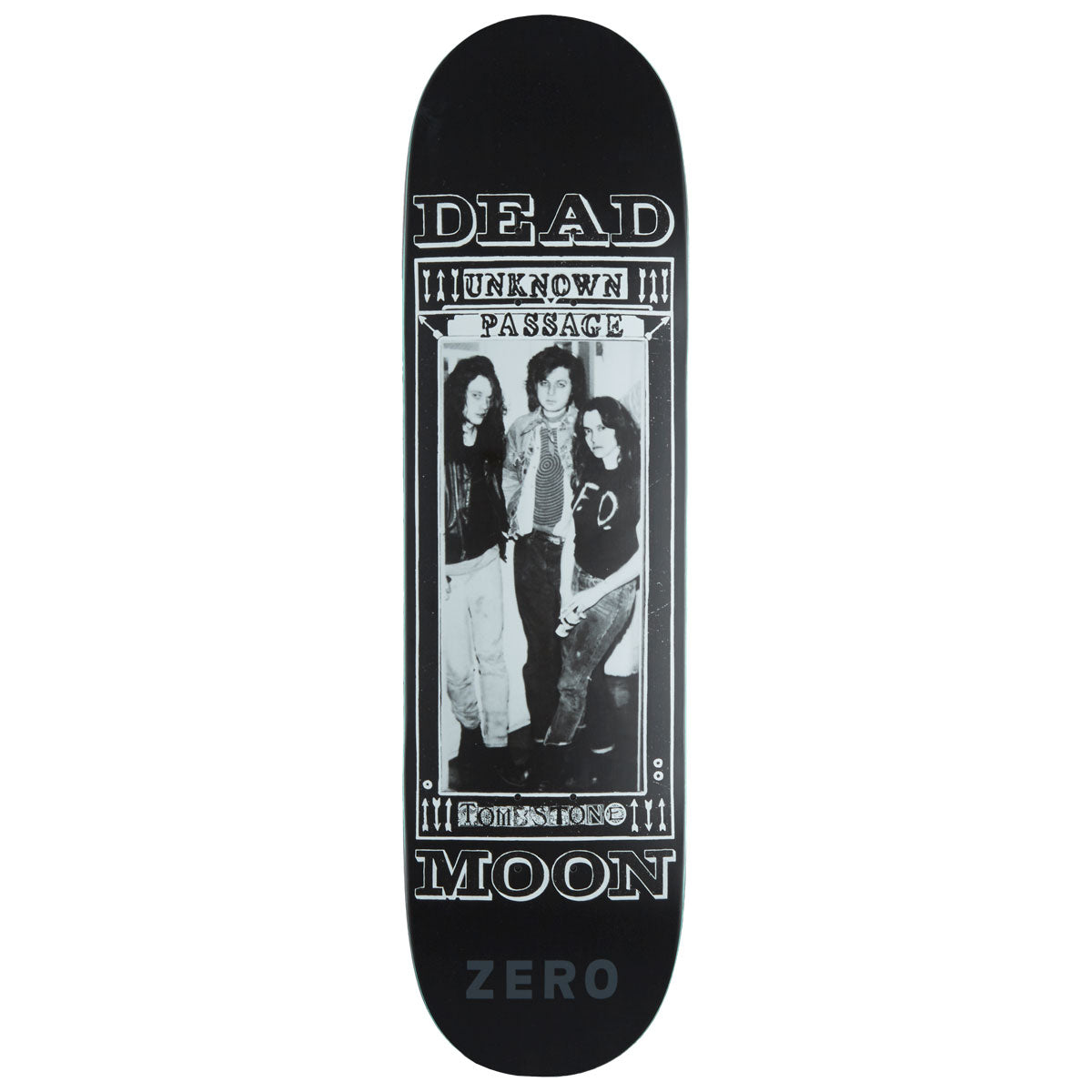 Zero x Dead Moon Unknown Passage Skateboard Deck - 8.50