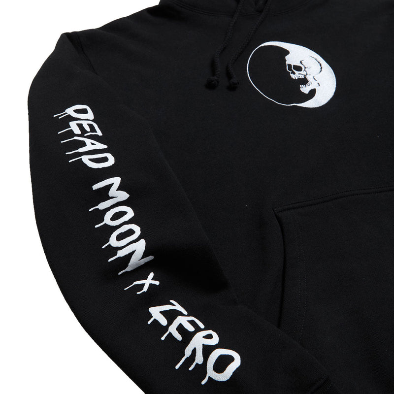 Zero x Dead Moon Embroidered Hoodie - Black