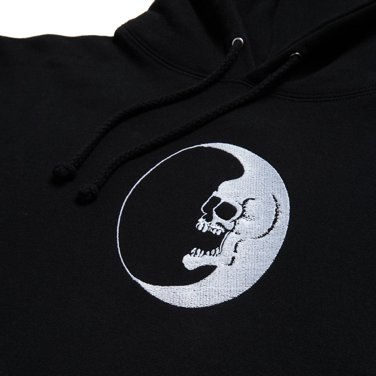 Zero x Dead Moon Embroidered Hoodie - Black – Daddies Board Shop