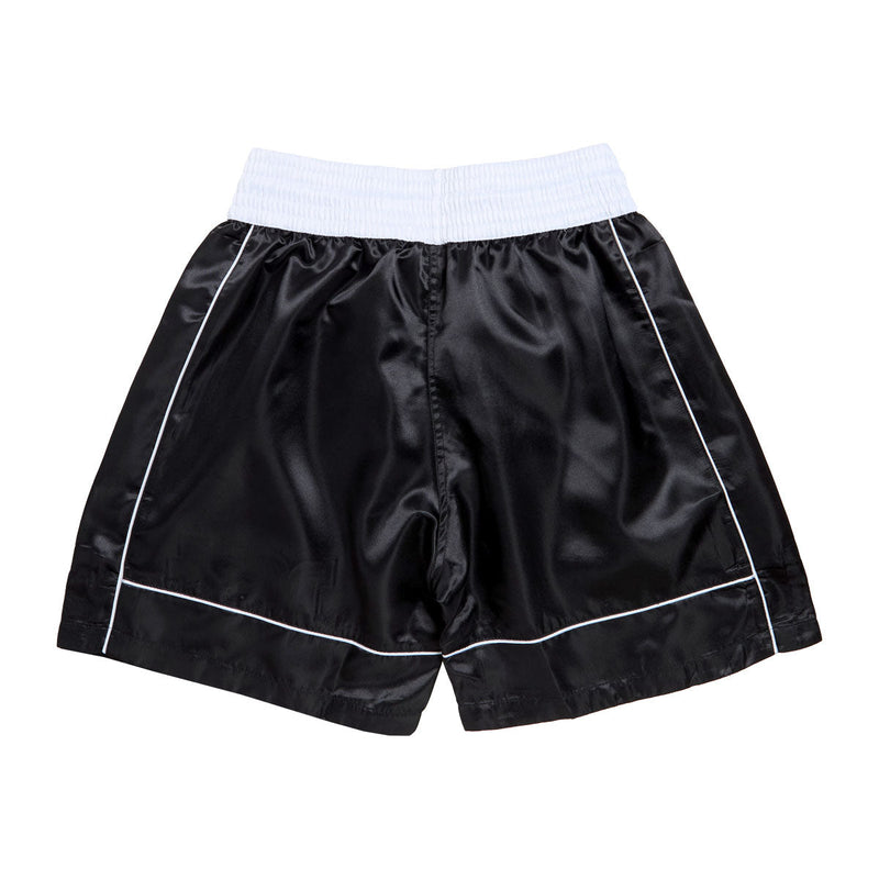 Deathwish Lamf Satin Boxing Shorts - Black