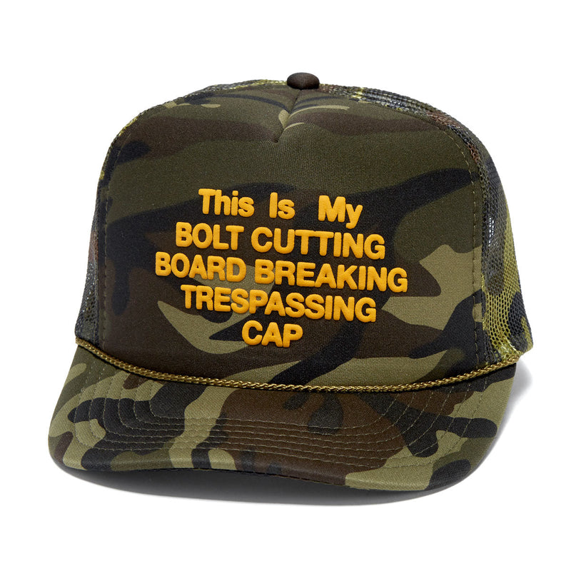Deathwish Tresspassing Trucker Hat - Camo