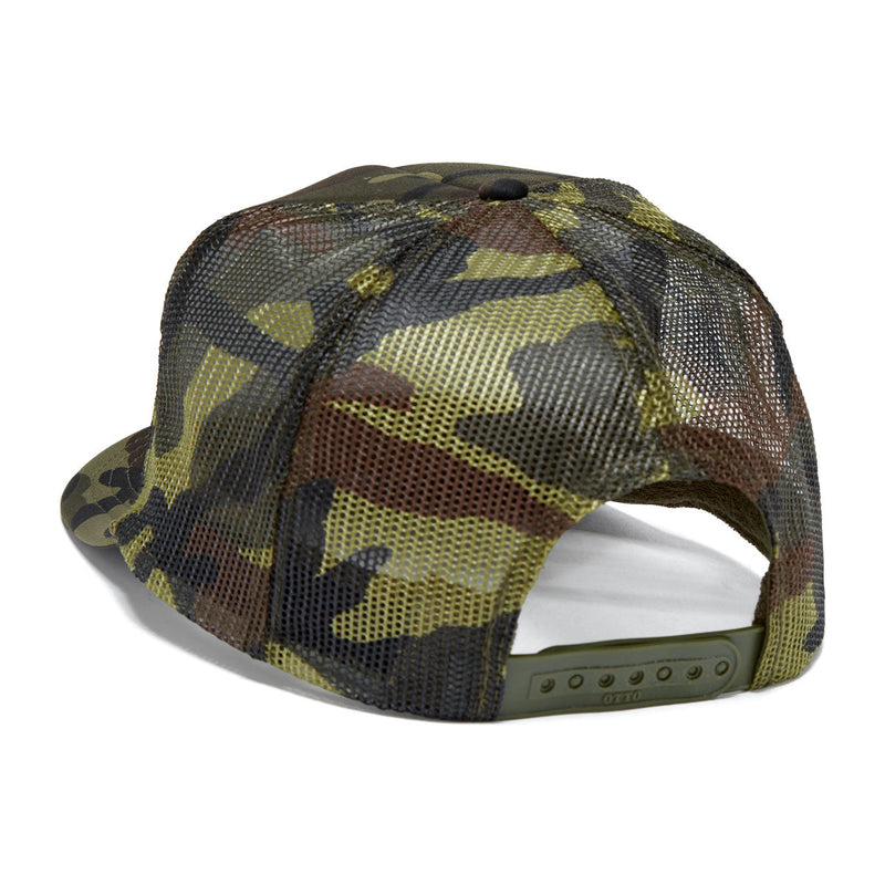 Deathwish Tresspassing Trucker Hat - Camo