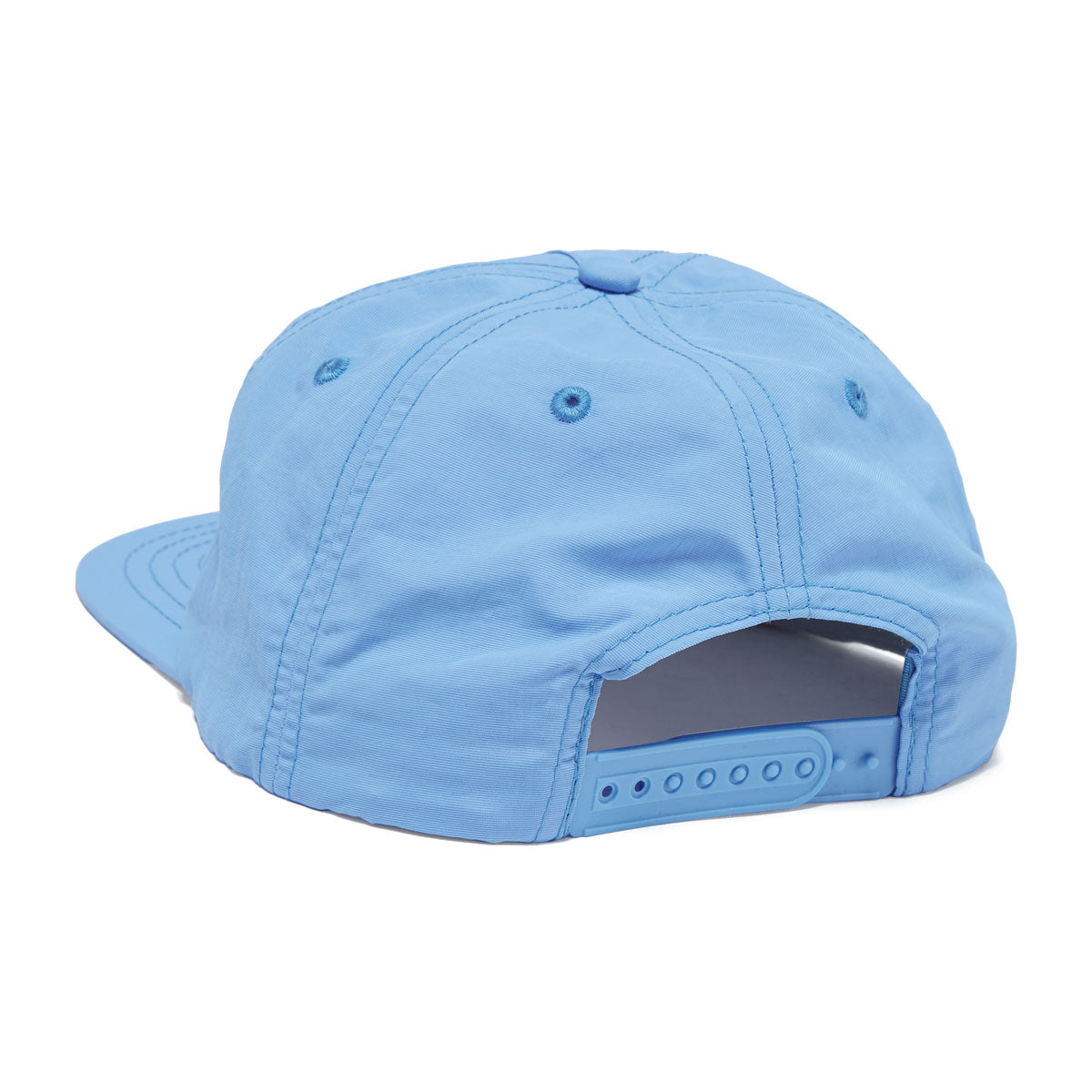 Heroin Script Nylon Snapback Hat - Blue/Pink image 2