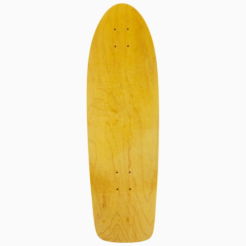 Dogtown x Suicidal Skates Possessed To Skate 70s Classic Skateboard Deck - Yellow/Red Fade - 9.00