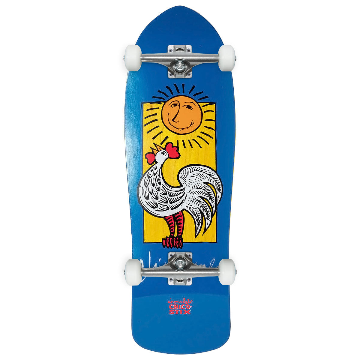 Chocolate Chico Retro Signed Skateboard Complete - 9.75