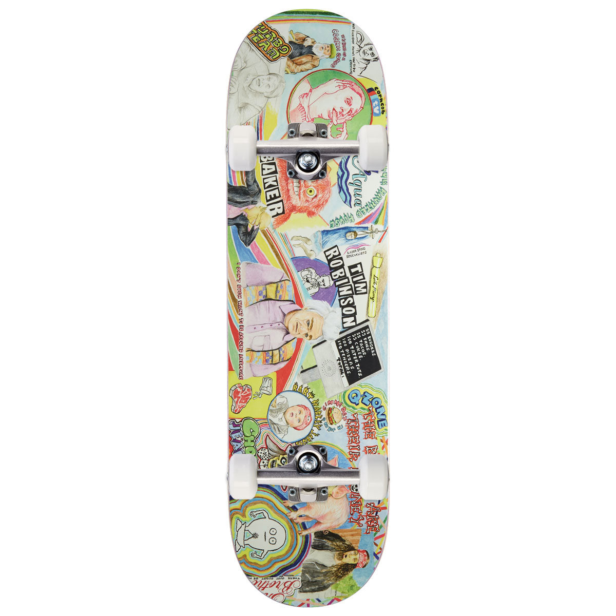 Baker Andrew Reynolds Cosmic Gumbo Skateboard Complete - 8.50