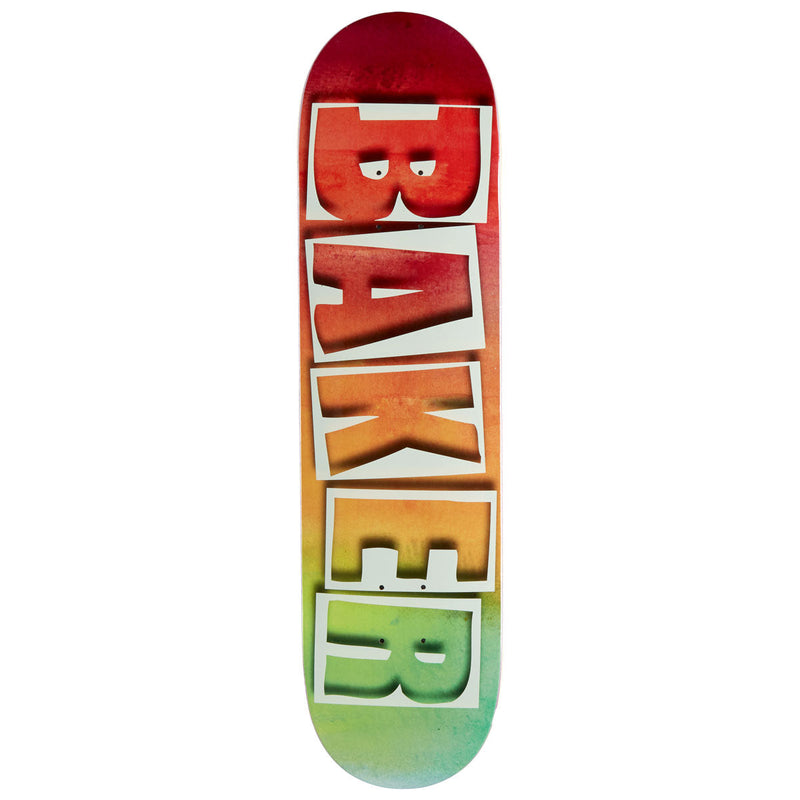 Baker Justin Figgy Figueroa Watercolor Skateboard Deck - 8.00