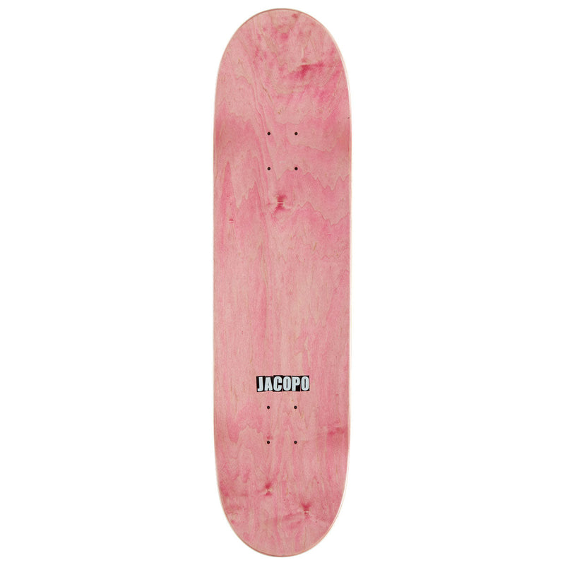 Baker Jacopo Carozzi Brand Logo Skateboard Deck - Black/Green - 8.25