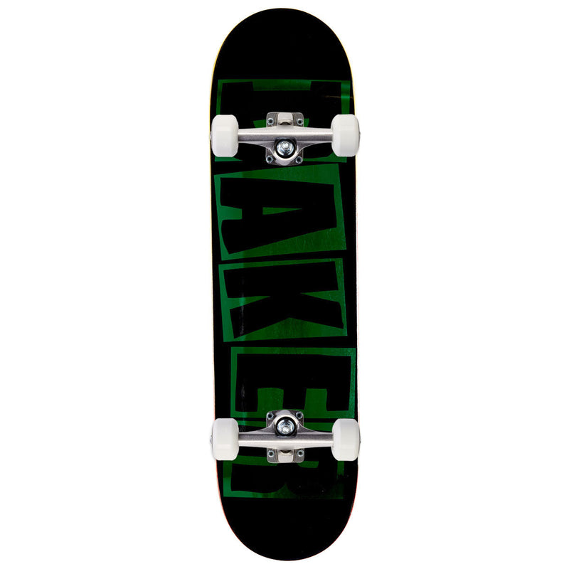 Baker Jacopo Carozzi Brand Logo Skateboard Complete - Black/Green - 8.25