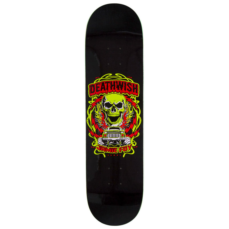 Deathwish Jamie Foy Mash The Throttle Skateboard Deck - 8.125