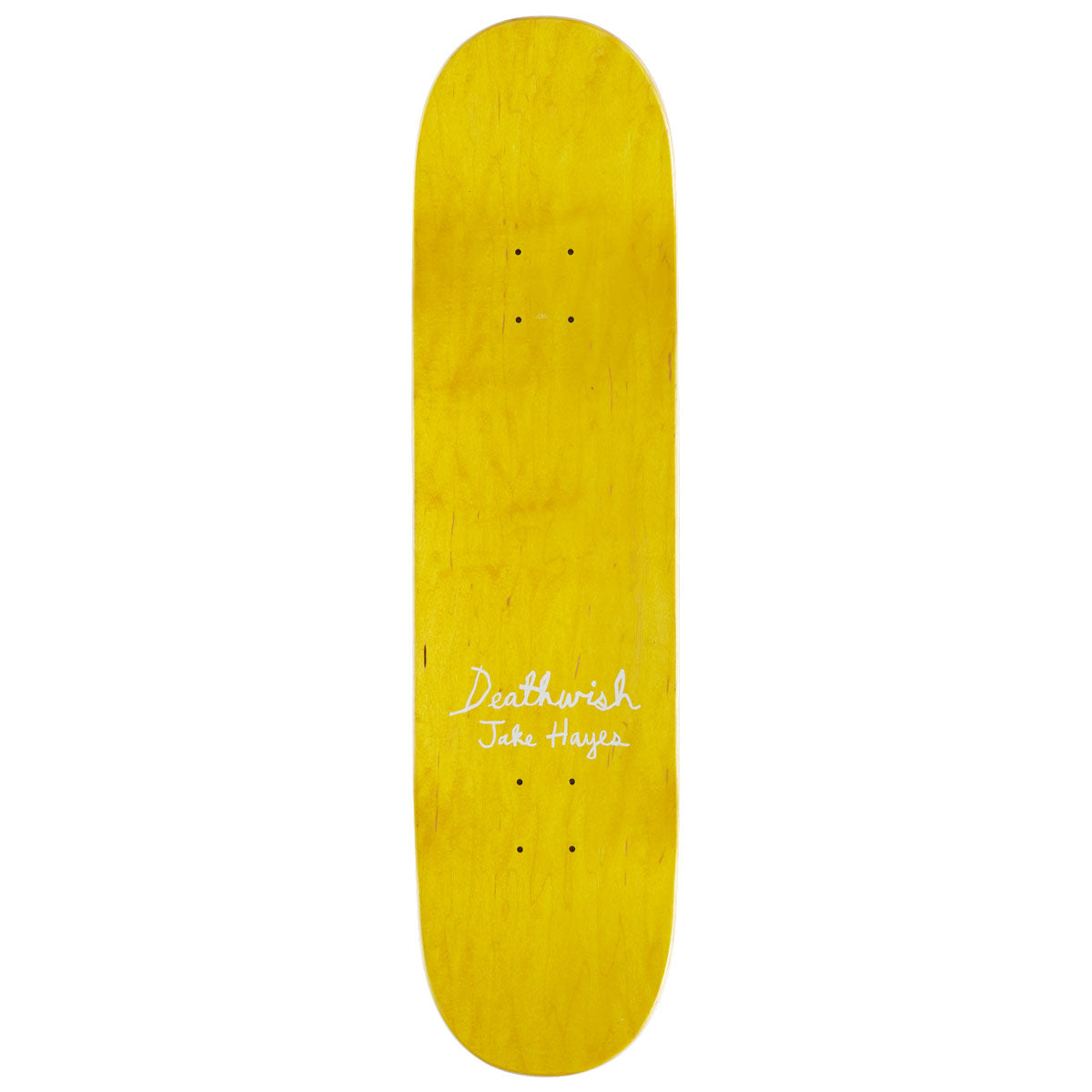 Deathwish Jake Hayes Never Breathe Again Skateboard Deck - 8.25
