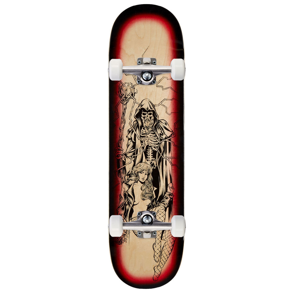 Deathwish Jon Dickson Red Dawn Skateboard Complete - 8.25