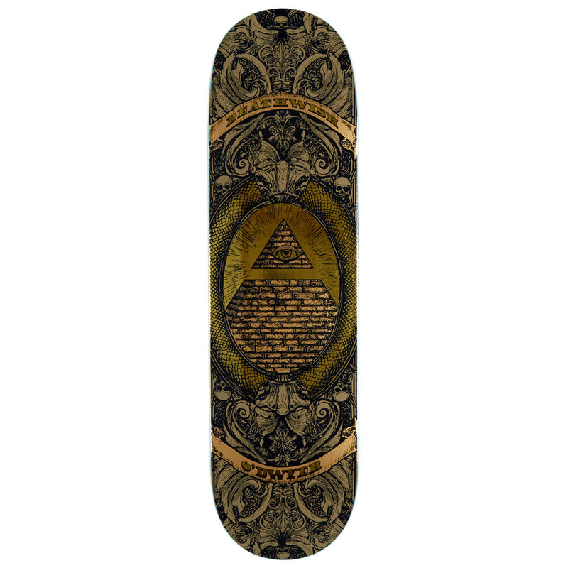 Deathwish Brian O'Dwyer All Seeing Skateboard Deck - 8.50