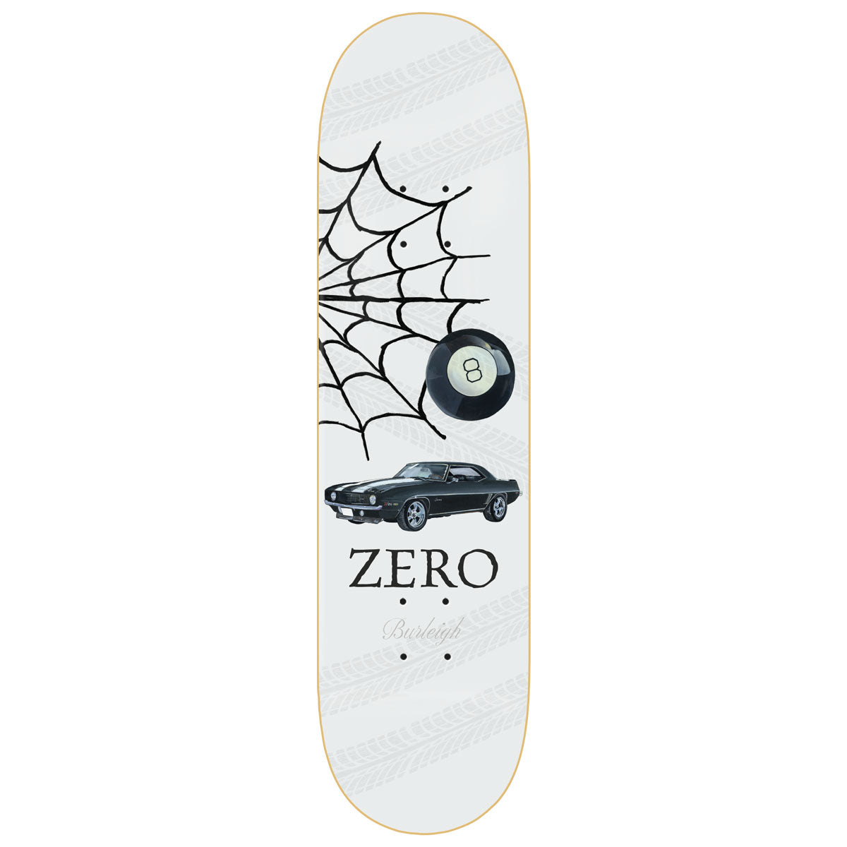 Zero Fast Times Burleigh Skateboard Deck - 8.25