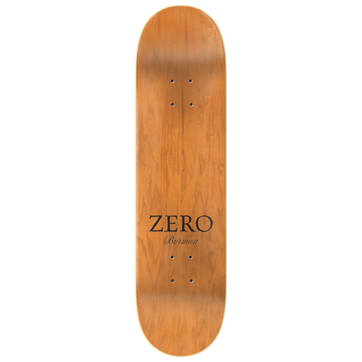 Zero Fast Times Burman Skateboard Deck - 8.50