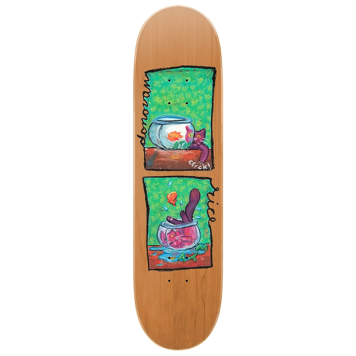 ATM Donovan Rice Fish Bowl Skateboard Deck - 9.00