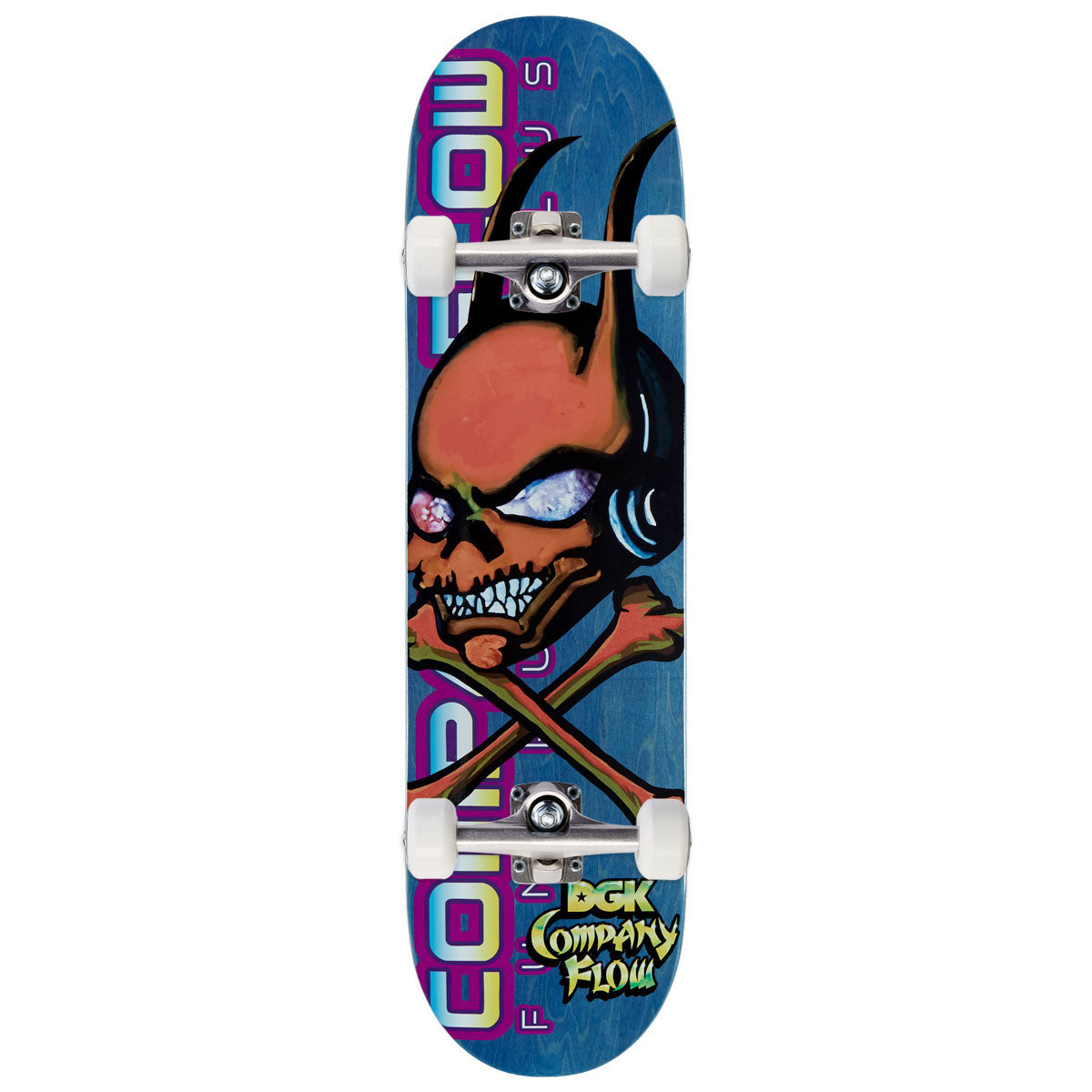 DGK x Company Flow Skateboard Complete - Blue - 8.25